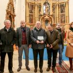 El presidente de la Diputación, Jesús Julio Carnero, presenta en Ventosa de la Cuesta las cartelas conmemorativas