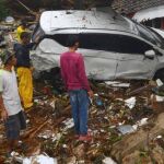 El tsunami afectó especialmente al distrito de Pandenglang, a unos 100 kilómetros al oeste de Yakarta