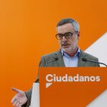 El secretario general de Ciudadanos, José Manuel Villegas.