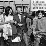 Billy Wilder, durante el rodaje de «Uno, dos, tres»