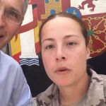 Imagen del vídeo publicado por el secretario general de la OTAN, Jens Stoltenberg