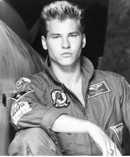 Hombre de hielo. Kilmer fue rival de Tom Cruise en «Top Gun»