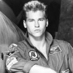 Hombre de hielo. Kilmer fue rival de Tom Cruise en «Top Gun»