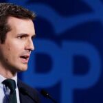 El líder del PP, Pablo Casado, en una imagen de archivo / Efe