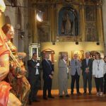 Inauguración de la exposición de Berruguete en Paredes de Nava