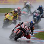 Jonas Folger, durante la carrera