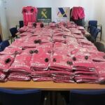 Hace unos días la Guardia Civil ya se incautó de camisetas falsas en otra operación