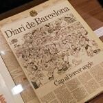 La muestra recoge documentación que permite seguir la historia del diario entre 1792 y 2009.