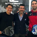 Uri Botello y Javi Ruiz renovación Kombat Padel