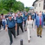 Silvia Clemente e Isabel Carrasco fueron increpadas por los mineros
