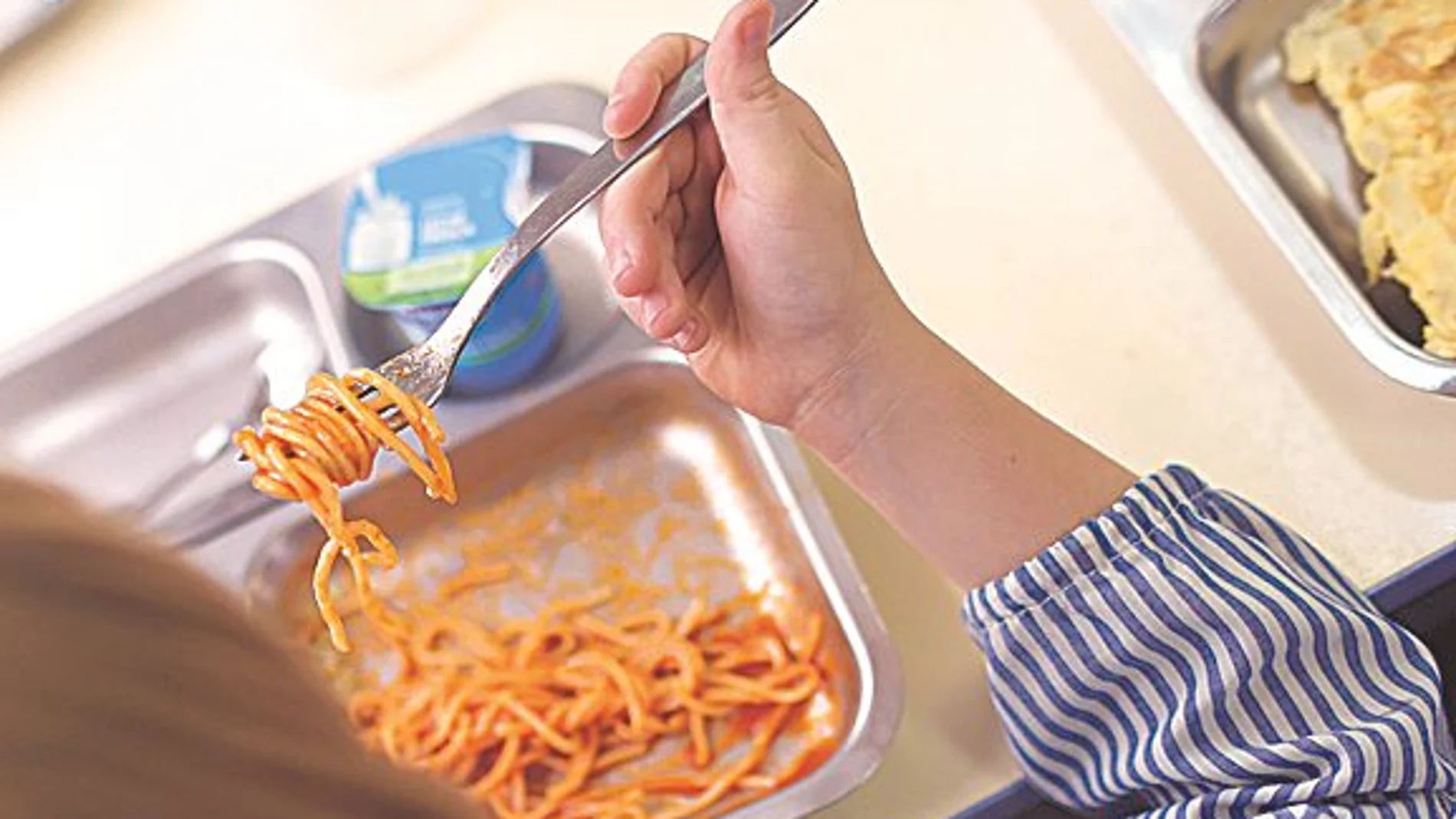 Comedores escolares sin alimentación ecológica