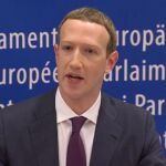 El fundador de Facebook, Mark Zuckerberg, en el Parlamento Europeo / Reuters
