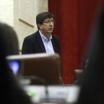El líder de Ciudadanos en Andalucía, Juan Marín