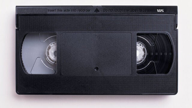 Un reproductor de VHS