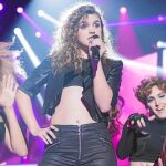 Amaia durante una de sus actuaciones en «Operación Triunfo»