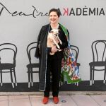 La actriz y modelo Isabella Rossellini, ayer, durante la presentación de la obra «Link Link Circus» en Barcelona