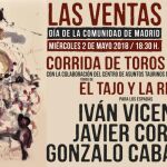 Cartel de la corrida de toros de la Feria de la Comunidad 2018
