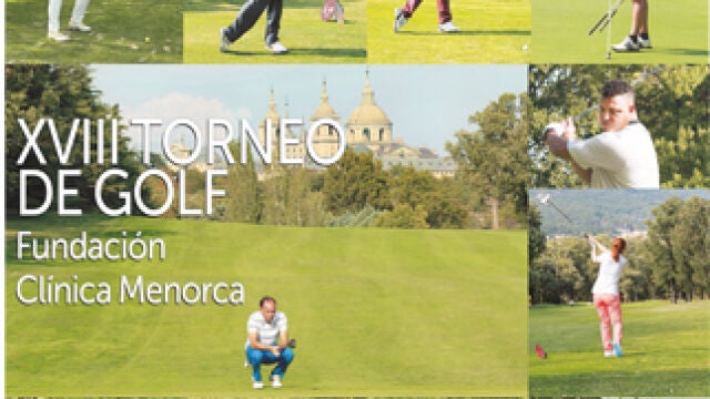 XVIII Torneo de Golf. Fundación Clínica Menorca