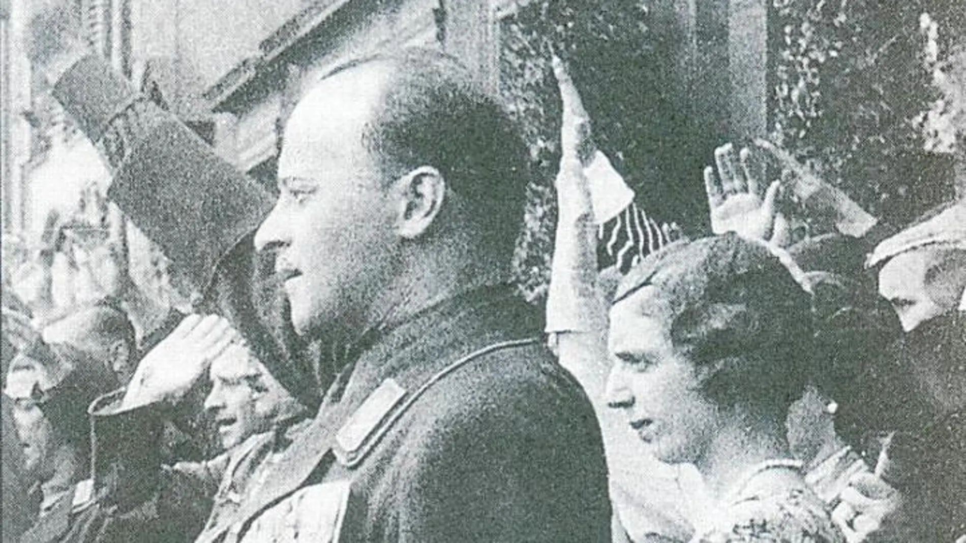 Mafalda de Saboya, junto a su esposo, Felipe de Hesse-Kassel