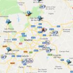 Mapa de tráfico de la DGT de hoy, pasadas las 15.00 horas, inicio de la Operación Salida