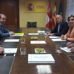 La delegada María José Salgueiro se reúne con los promotores de «Zamora 10»