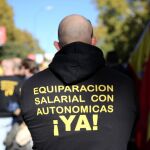 Manifestación a favor de la equiparación en Barcelona /C. Bejarano