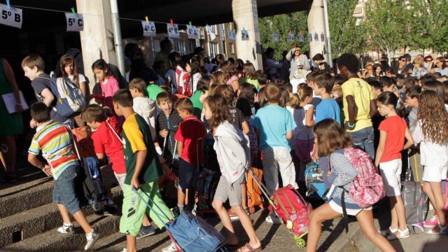 Más de 8 millones de alumnos matriculados en el nuevo curso escolar, que ha comenzado hoy