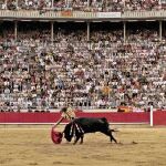 José Tomás, en la plaza de toros de Barcelona en 2011.