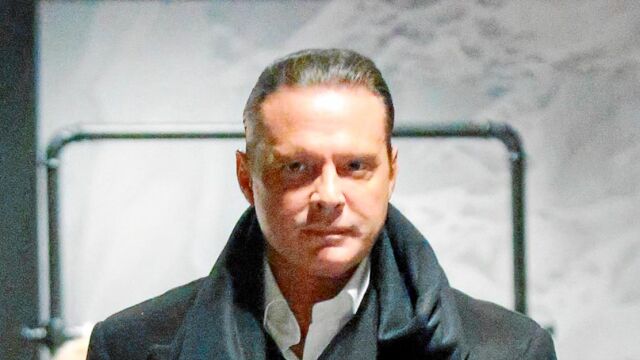 El rostro serio de Luis Miguel revela que no son buenos momentos