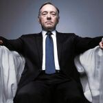 El actor, en una imagen promocional de «House of Cards», en la que interpreta a Frank Underwood, un político sin escrúpulos