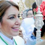 Los que la conocen confiesan que la derrota en las primarias fue para Susana Díaz «un palo muy duro y, aunque salió tocada, ahora es más humilde y receptiva» / Efe