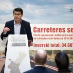 El presidente de la Diputación de Valencia, Jorge Rodríguez