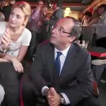 Francoise Hollande y Julie Gayet, en la única fotografía en la que se les ve juntos desde 2011