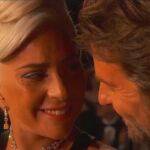 Lady Gaga y Bradley Cooper durante los Oscar 2019