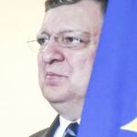 Barroso, en la sede de la UE en Bruselas