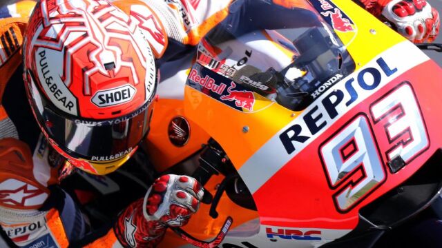 Marc Marquez en Le Mans/Efe