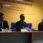 El secretario general de la Consejería de la Presidencia, José Manuel Herrero, participa en la jornada, en la Universidad de Valencia