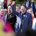 Sánchez Mato inauguró un monolito a las Brigadas Internacionales