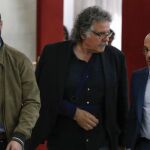 Gabriel Rufián, Joan Tardà y Carles Campuzano