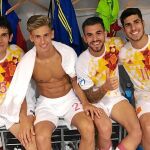 Vallejo, Marcos Llorente, Ceballos y Asensio en la Eurocopa sub’21