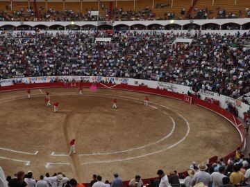 Imagen de archivo de la Plaza de Toros de Nuevo Progreso de Guadalajara (M&eacute;xico)