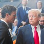 Sánchez se estrena en la OTAN con un «no» a la Casa Blanca