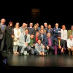Foto de familia de los participantes en las lecturas en el Encuentro Poético iberoamericano de Salamanca