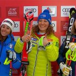 Segunda posición para la italianaSofia Goggia, la vencedora eslovena Ilka Stuhec y la tercera clasificada la sueca Kajsa Kling