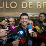 Mario Jiménez, portavoz de la gestoria socialista