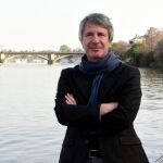 El escritor francés durante su visita el pasado jueves a Sevilla, donde presentó su última novela / Foto: Ke-Imagen