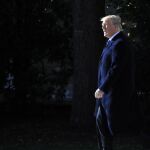 Donald Trump, ayer en la Casa Blanca