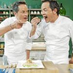 A partir de febrero, los hermanos Torres (Sergio a la izda. y Javier a la dcha.) se van a volcar en sus restaurantes