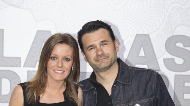 Los presentadores Iñaki López y Andrea Ropero