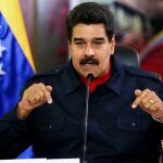 Maduro durante un discurso en Caracas